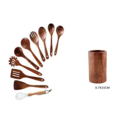 Culinary Essentials Wooden Spatulas WEM Support (www.WEM.support)