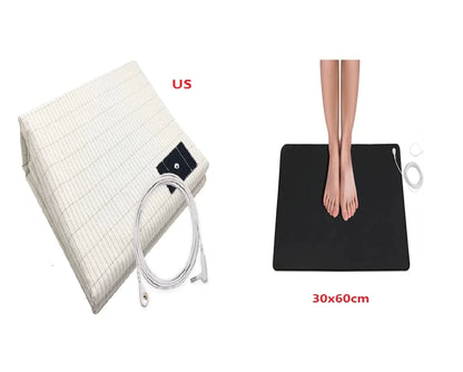 Grounding Silver Cotton Bed Sheet