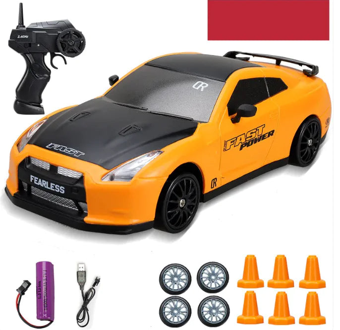 Huangbo 4WD Remote Control Car RC Drift Car Electric Charging Toy WEM Support (www.WEM.support)