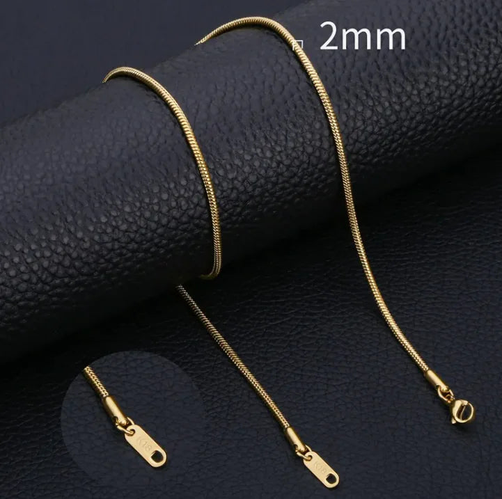 Serpent Curve Necklace WEM Support (www.WEM.support)