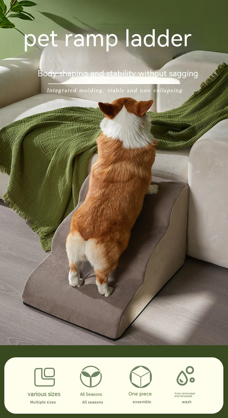 Pet Dog Slope Ladder WEM Support (www.WEM.support)