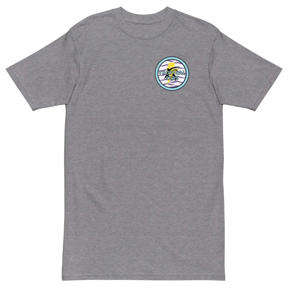 Electric Shark heavyweight tee WEM Support (www.WEM.support)