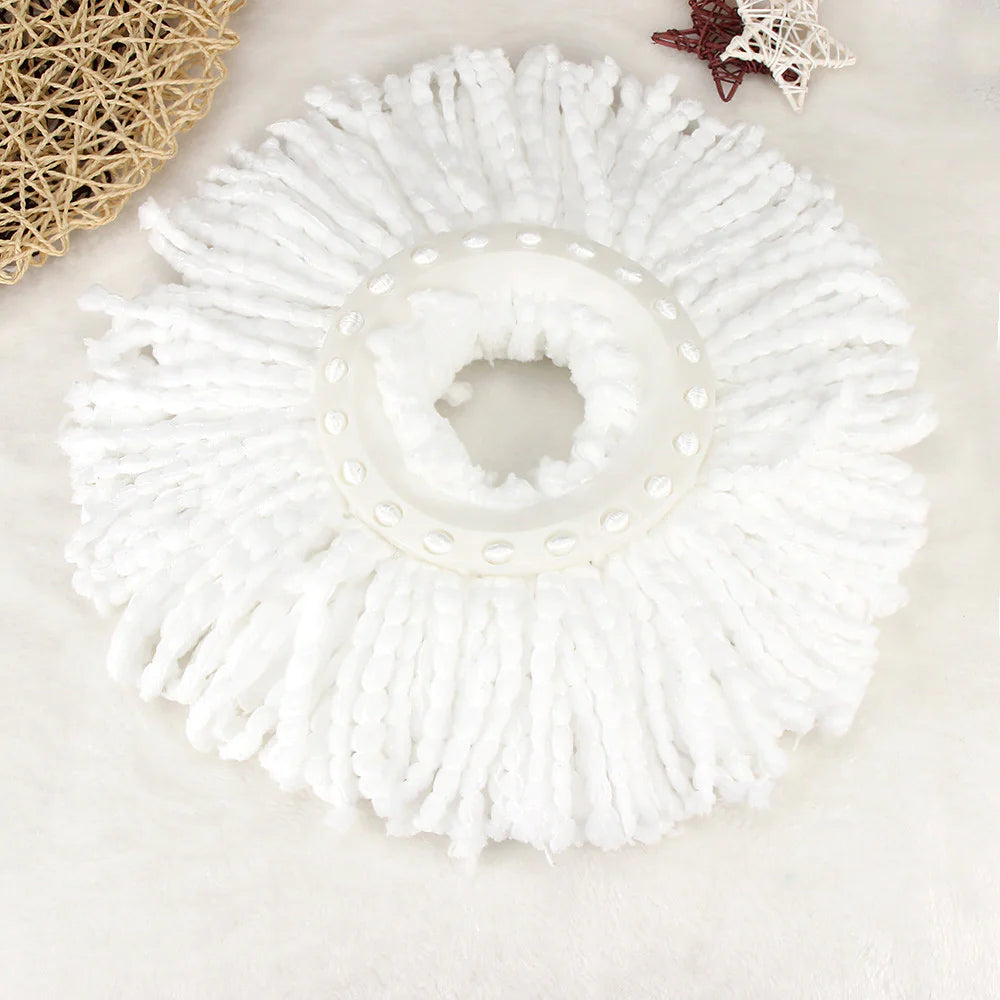 6 Pack Replacement Microfiber Mop Head Refill 360° Spin Easy Cleaning For Mop WEM Support (www.WEM.support)