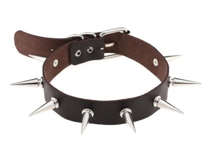 Spike Choker Necklace WEM Support (www.WEM.support)