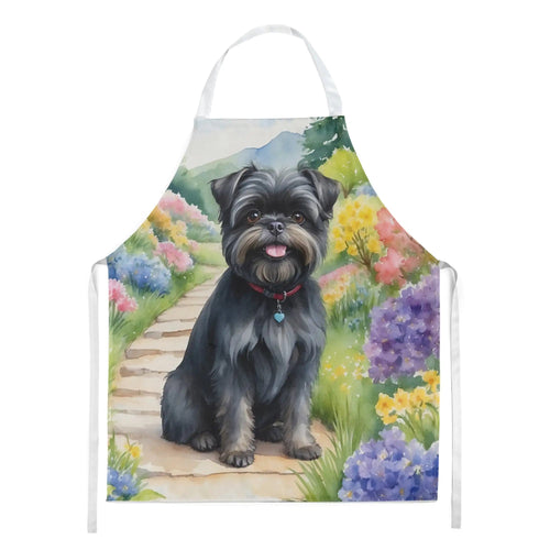 Affenpinscher Spring Garden Apron WEM Support (www.WEM.support)