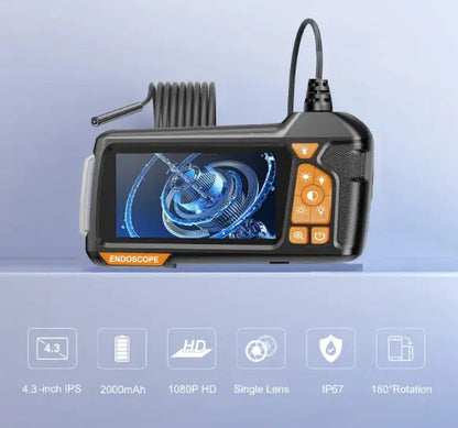 Handheld Single Lens With Screen Endoscope HejK.com