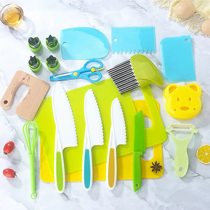 Children's Plastic Kitchen Tools Set WEM Support (www.WEM.support)