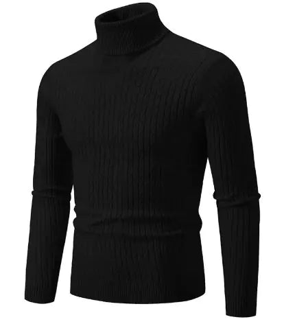 Men's Turtleneck Knitted Sweater WEM Support (www.WEM.support)