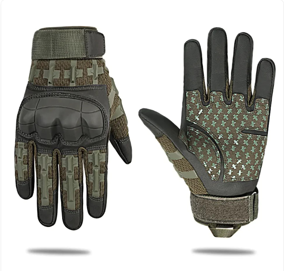 Outdoor Full Finger Anti-Skid Gloves with Touchscreen