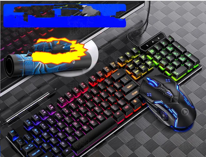 Gaming Keyboard and Mouse Set WEM Support (www.WEM.support)