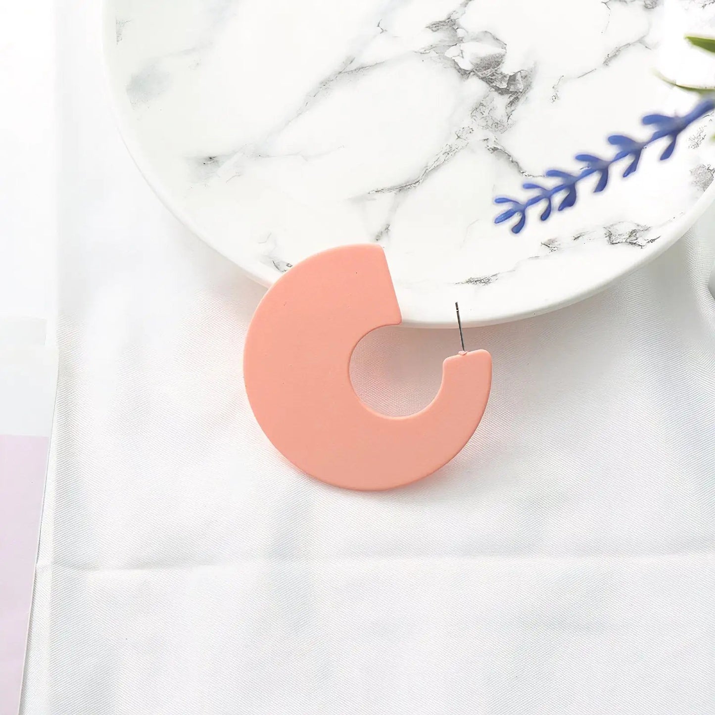 C-Shaped Earrings WEM Support (www.WEM.support)