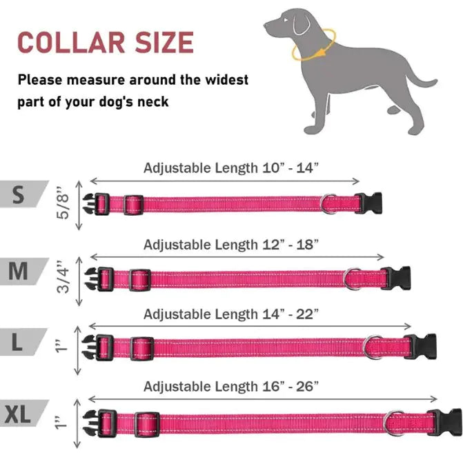 Adjustable Chest Strap Dog Collar WEM Support (www.WEM.support)