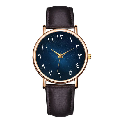 Baosaili Arab Tape Calendar Watch HejK.com