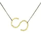 Monogram Collection Initial Necklace Prepck WEM Support (www.WEM.support)
