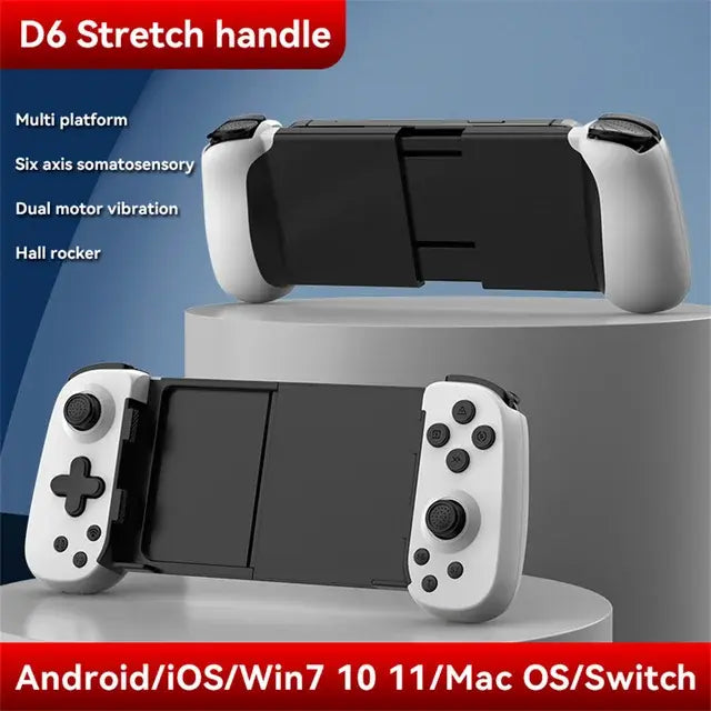 Wireless Gamepad Stretching Extendable Gaming Controller Bluetooth WEM Support (www.WEM.support)