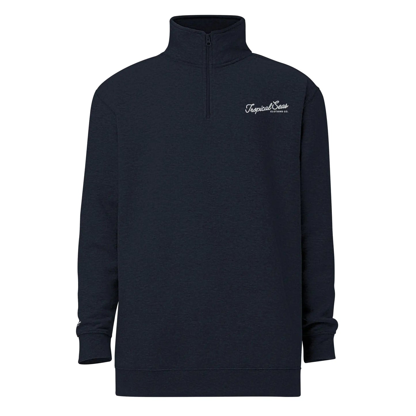 Tropical Seas Quarter Zip fleece pullover WEM Support (www.WEM.support)