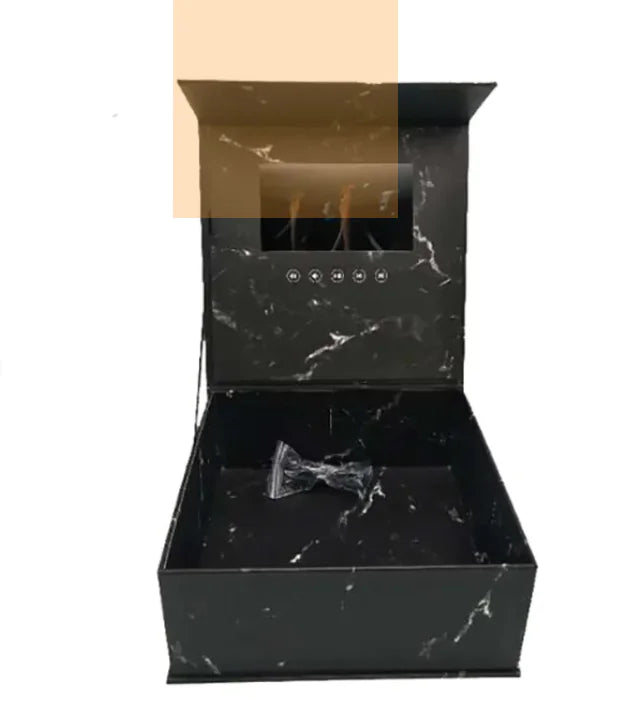 LCD Screen Video Gift Box Rose Flower Box WEM Support (www.WEM.support)