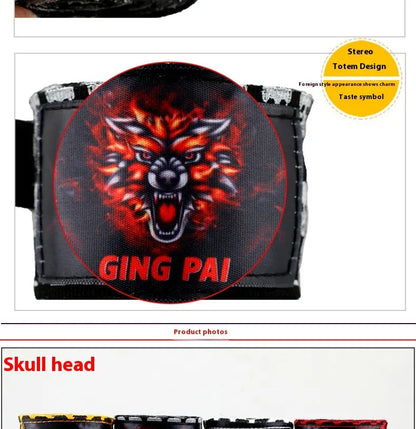 Hand Strap Half Finger Boxing Gloves WEM Support (www.WEM.support)