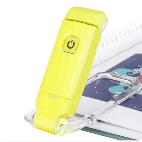LED USB Rechargeable Book Reading Light WEM Support (www.WEM.support)