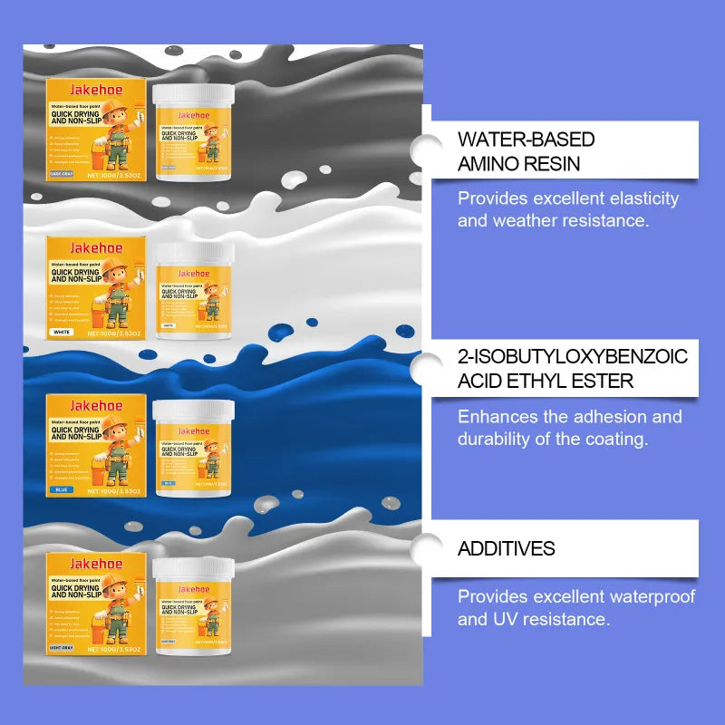 Long-Lasting Waterproof Floor Paint HejK.com