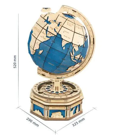 Wooden Globe WEM Support (www.WEM.support)