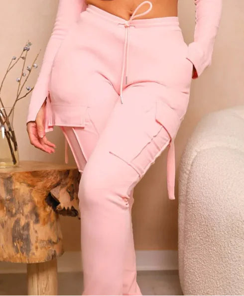 High-Waist Cargo Trousers WEM Support (www.WEM.support)