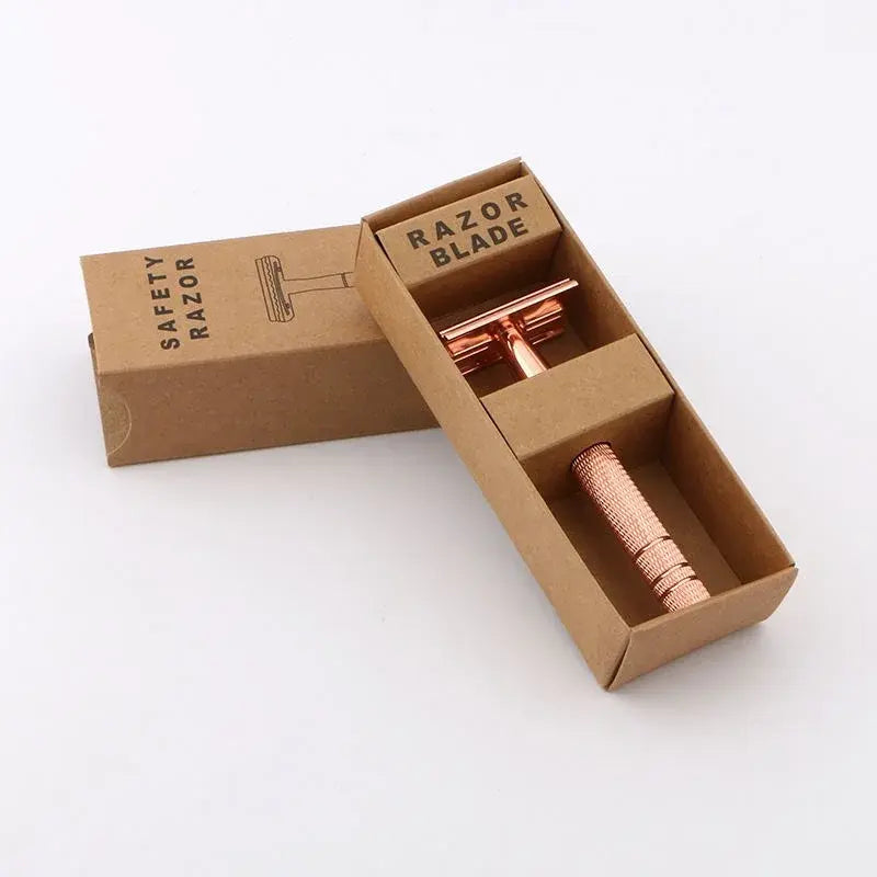 Aluminum Double Edge Safety Razor Classic Shaving Tool WEM Support (www.WEM.support)