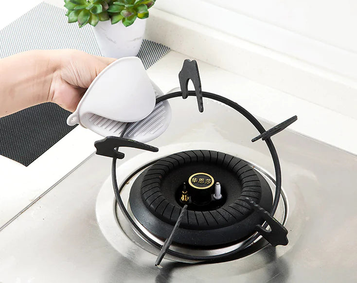 Luvas de Forno de Silicone Espessas