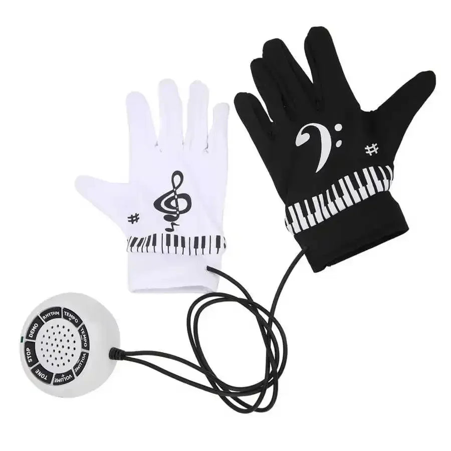 Electric Piano Gloves For Interactive Music Fun WEM Support (www.WEM.support)