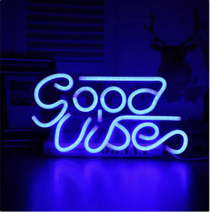 LED Neon Light Spaceman & Planet Wall Decor WEM Support (www.WEM.support)