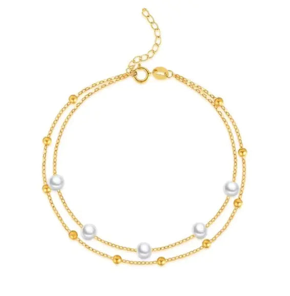 Pearl Double-layer Bracelet WEM Support (www.WEM.support)