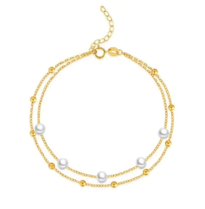 Pearl Double-layer Bracelet WEM Support (www.WEM.support)