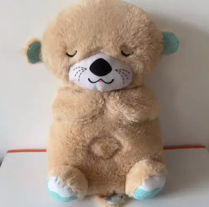 Urso de Pelúcia Companheiro de Sono para Bebês com Música e Luz WEM Support (www.WEM.support)