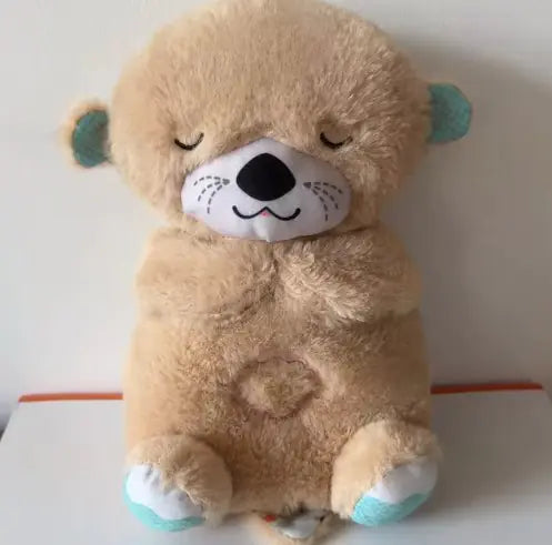 Urso de Pelúcia Companheiro de Sono para Bebês com Música e Luz WEM Support (www.WEM.support)