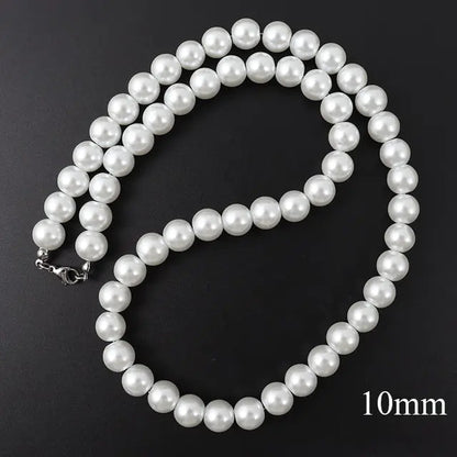 Handmade Imitation Pearls Necklace Set WEM Support (www.WEM.support)