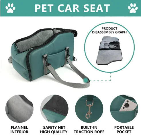 Washable Portable Car Pet Mat WEM Support (www.WEM.support)