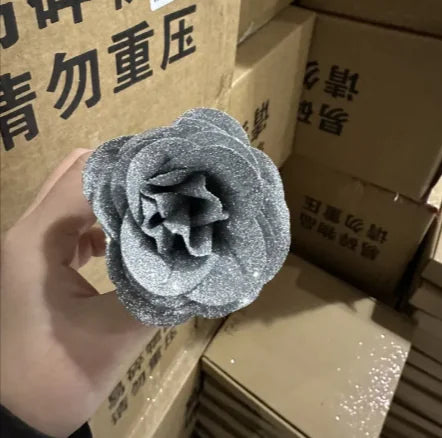 Custom Valentine's Day Bridal Bouquet with Preserved Fresh Flowers WEM Support (www.WEM.support)