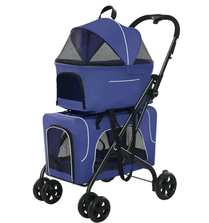Small Dog Lightweight Folding Cat Dog Trolley WEM Support (www.WEM.support)