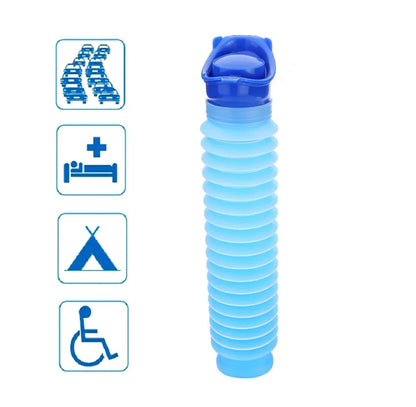 Male Female Portable Urinal Travel Camping Car Toilet Pee Bottle Emergency Kit WEM Support (www.WEM.support)