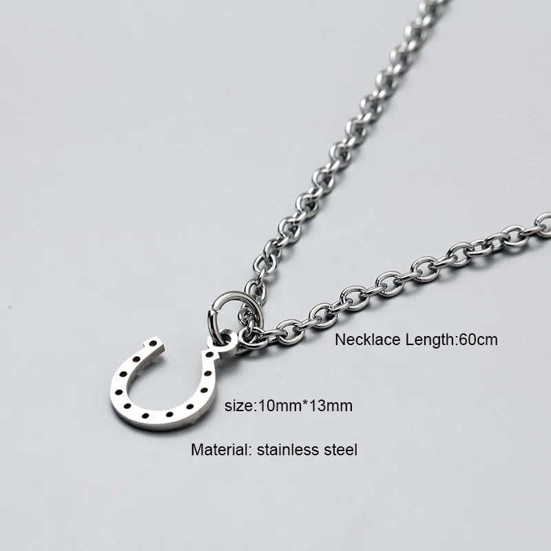 Long Chain Rectangular Pendant Necklace WEM Support (www.WEM.support)