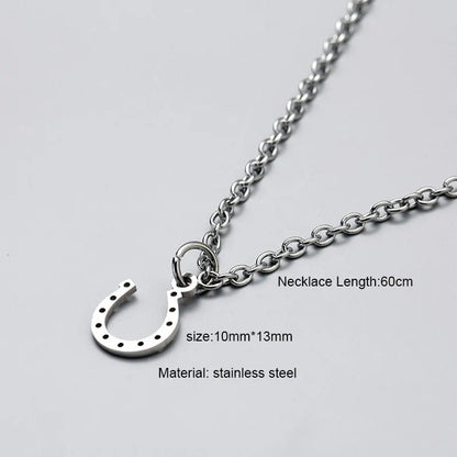 Long Chain Rectangular Pendant Necklace WEM Support (www.WEM.support)