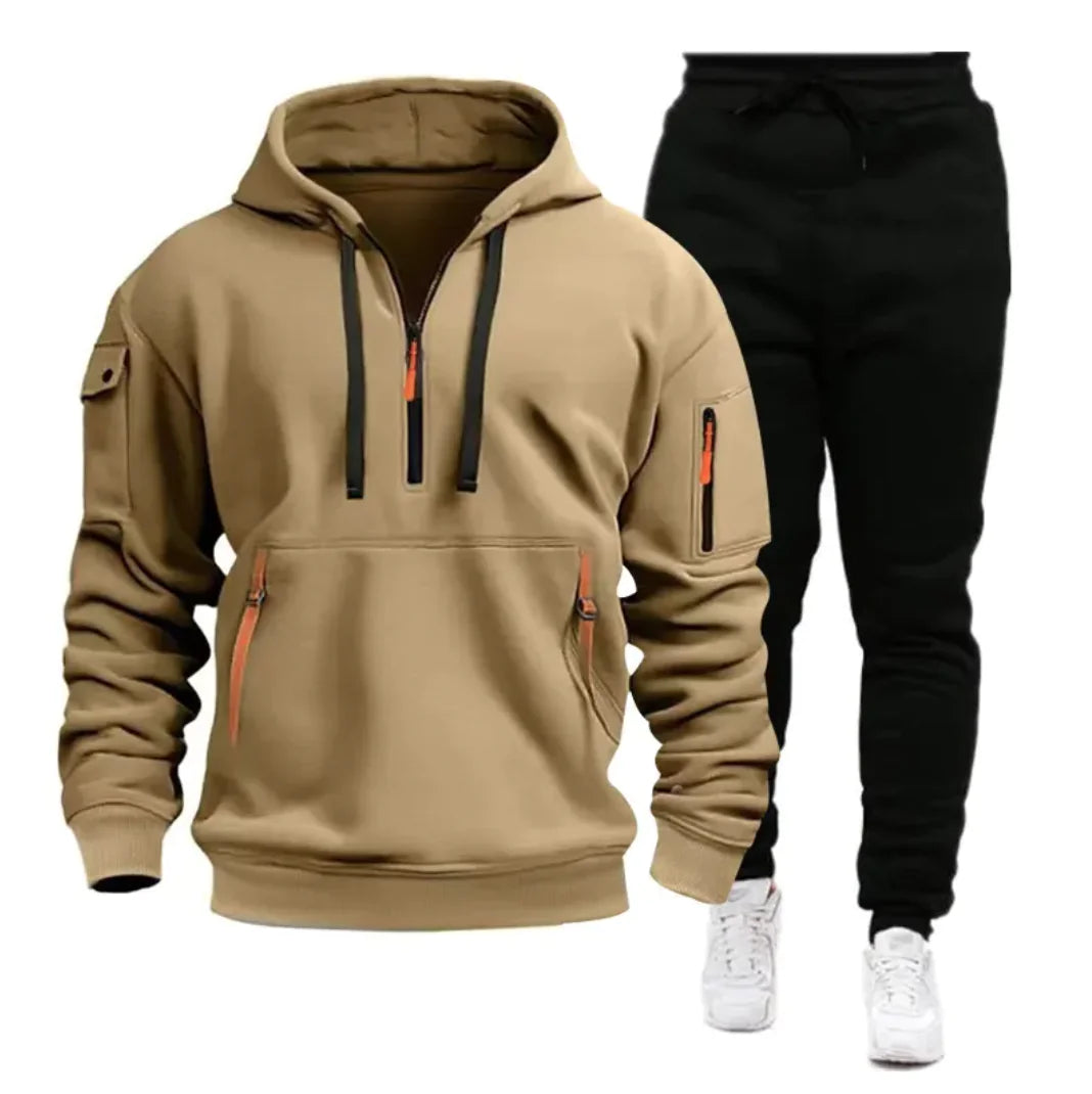Men's Multi-Pocket Hoodie WEM Support (www.WEM.support)