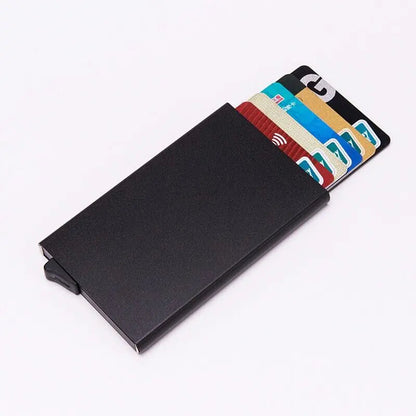 Mens RFID Blocking Slim Money Clip Carbon Fiber Wallet ID Credit Card Holder New WEM Support (www.WEM.support)
