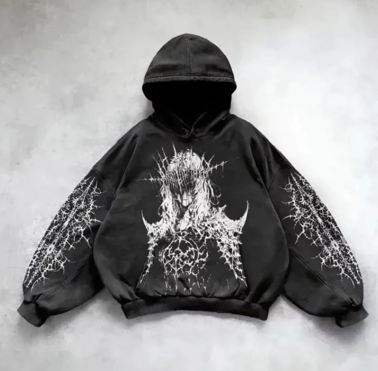 Washed Hooded Pullover WEM Support (www.WEM.support)