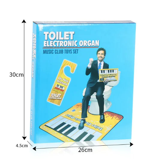 Tapete Musical para Banheiro com Teclado Elétrico Sensível ao Toque WEM Support (www.WEM.support)