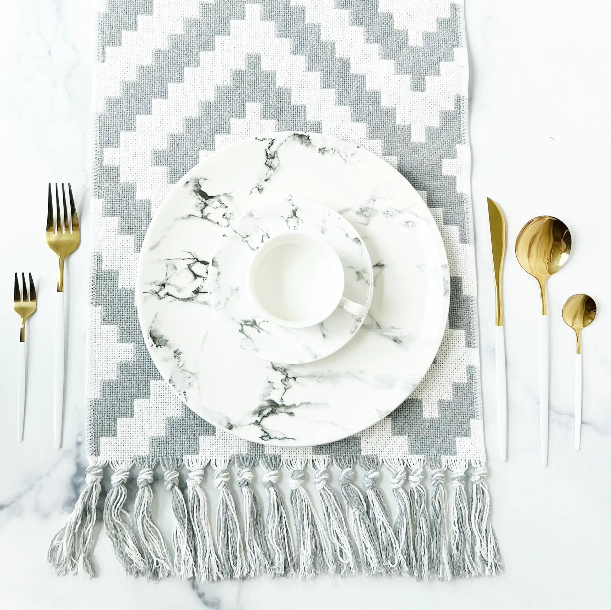 Slim Flatware -Place Set of 5 WEM Support (www.WEM.support)