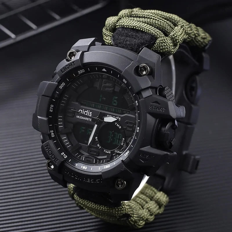 Waterproof LED Military Sports Watch WEM Support (www.WEM.support)
