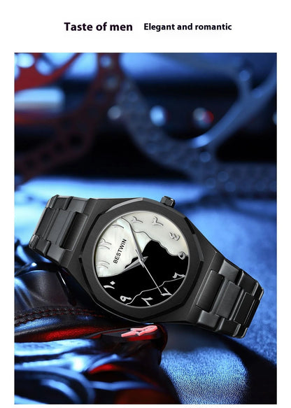 Simple Steel Belt Quartz Watch HejK.com
