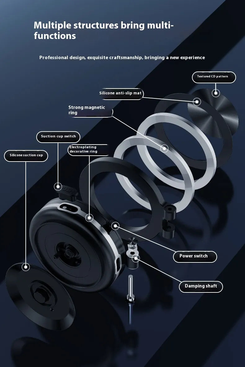Magnetic Multi-function Car Phone Holder WEM Support (www.WEM.support)