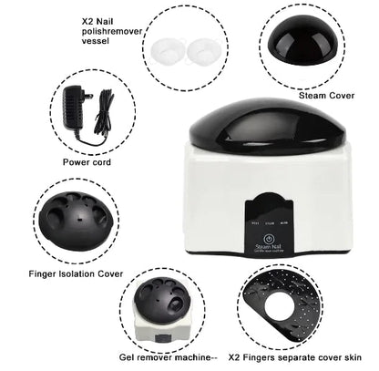 Pro Steam 36W Electric Gel Polish Remover – Salon & Home Use WEM Support (www.WEM.support)